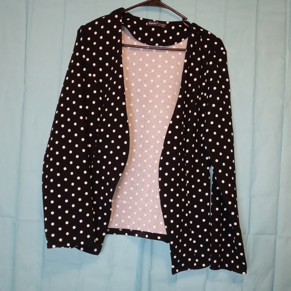 Shein Polka Dots Blazer